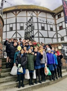 Y6 trip to Globe Theatre 2020