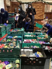 Latymer Community donates over 1,000 items to Trussell Trust Foodbank